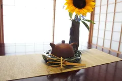 Big Ear Round Bottom purple clay teapot　紫砂壺 中国茶器 茶道具 泡茶 茶壺 茶杯 ティーポット 急須