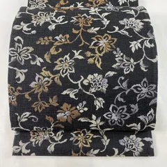 京都洛陽織物さくら柄袋帯リバーシブル