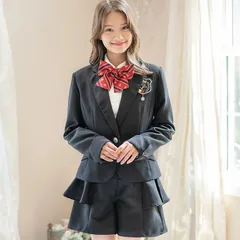 【黒×黒】ガールズぺプラムパンツスーツ6点セット キッズ キャサリンコテージ TAK