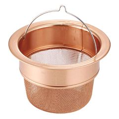 【新品※ショップ出品】ピュリティー 銅製ハイメッシュ排水口ストレーナー 排水口 ゴミ受け 銅 ヌメリ防止 ぬめり取り 殺菌 銅イオン 銅製 臭い 対策 カビ 防止 PT-015 日本製