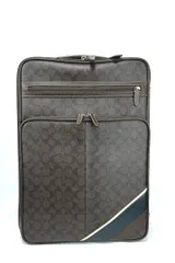 ヤッシー様　COACH キャリーバッグPVCレザー 出張 ダブルジップ ヤッシー様COACH キャリーバッグPVCレザー 出張 ダブルジップ