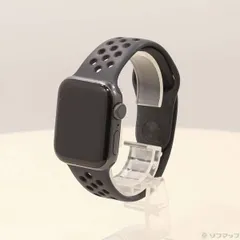 〔中古品〕 Apple Watch Series 6 Nike GPS 40mm スペースグレイアルミニウムケース アンスラサイト／ブラックNikeスポーツバンド【344】