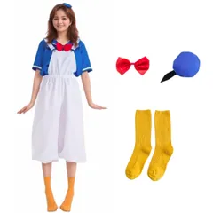 [Ludus Felix] ドナルドダック風 コスプレ ハロウィン 仮装 レディース (L) [L]