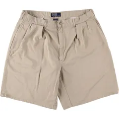 古着 ラルフローレン Ralph Lauren POLO by Ralph Lauren ツータック チノショーツ ショートパンツ メンズw35相当/eaa573925