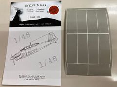 デッドデザイン SM48015 海軍 二式艦上偵察機/爆撃機 「彗星」D4Y1/2 動翼部用3D効果/錯視ペイントマスク 1/48
