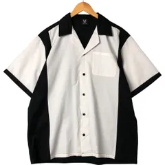 古着 ヒルトン HILTON オープンカラー ボウリングシャツ ボックスシャツ メンズL相当/eaa546856