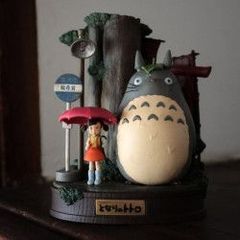 スタジオジブリ　となりのトトロ　ライトアップジオラマ　劇場ポスターアート となりのトトロ ライトアップジオラマ 劇場ポスターアート