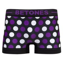 新品 BETONES ビトーンズ BUBBLE7 PURPLE×WHITE メンズ フリーサイズ ボクサーパンツ