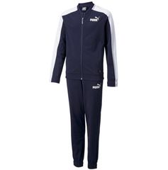 プーマPUMAジュニアポリ上下★紺x白140新品