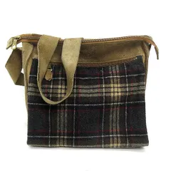 X★ ITALY製 イルビゾンテ/IL BISONTE スエードレザー ショルダーバッグ BAG ベージュ/119【中古】