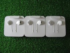 【R1518】Apple 純正 イヤホン 3個セット ライトニングイヤホン