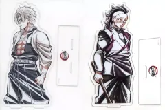 【中古】アクリルスタンド・アクリルパネル 全2種セット ビッグアクリルスタンド 「WEBSHOPくじ 鬼滅の刃 柱稽古編 第五話『鬼を喰ってまで』柱描き下ろしイラスト」 S賞