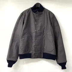 【中古】WAREHOUSE N-1 ウィンタージャケット 7フック サイズ40 ネイビー NSxx16463 ウエアハウス[17]のサムネイル