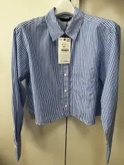 ZARA ZARA(ザラ) ポプリン クロームシャツ