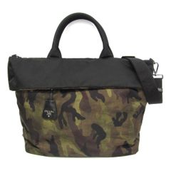 ✨極美品✨PRADA プラダ 幾何学 ショルダーバッグ 2way ブラック 