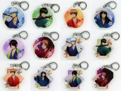 【中古】キーホルダー 全12種セット 「銀魂 トレーディングアクリルキーホルダー 春の錦」