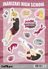 【中古】シール・ステッカー 宮侑＆宮治 クリアステッカー 「ハイキュー!! TO THE TOP」