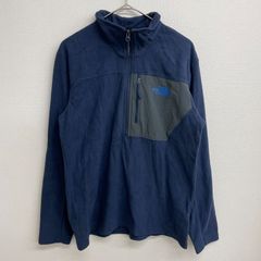 THE NORTH FACE ハーフジップフリース 胸ポケット付き ネイビー【メンズM】