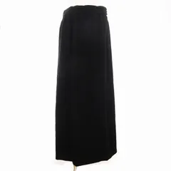 ジバンシィ GIVENCHY スカート ロング丈 マキシ タイト サイドスリット 無地 黒 ブラック 大きいサイズのサムネイル