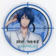 【中古】マグカップ・湯のみ 神楽亜貴 オリジナルクリアコースター 「スタンドマイヒーローズ PIECE OF TRUTH in JOYPOLIS」 カフェコラボメニュー注文特典