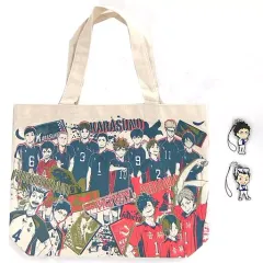 【中古】バッグ(キャラクター) 集合 スペシャルトートバッグセット きゅんキャラいらすとれーしょんず 「一番くじ ハイキュー!!～レッツゴートーキョー!!～」 ラストワン賞