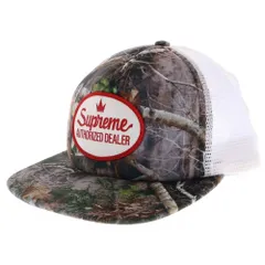 SUPREME (シュプリーム) 25SS Authorized Mesh Back 5-Panel Red フロントロゴ メッシュキャップ レッド/ホワイト