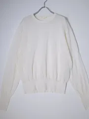 L'Appartement/アパルトモン 2021SS C/N Sheer KNIT クルー