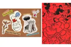 【中古】ノート・メモ帳 全2種セット メモリアルステーショナリー 「一番くじ ディズニーオールスターズ Happiness Moment」 H賞