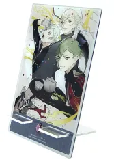 【中古】小物(キャラクター) 膝丸＆髭切＆鶯丸 一周年記念祝画アクリルミラースタンド 「刀剣乱舞-ONLINE-」 刀剣乱舞STORE6グッズ