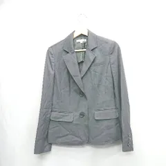 ◇ Θ KLEIN PLUS クランプリュス 長袖 ジャケット サイズ38 ダークグレー レディース E  【1502180038587】