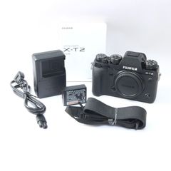 美品】 FUJIFILM X-T2 ミラーレス一眼カメラ ブラック #292 - メルカリ