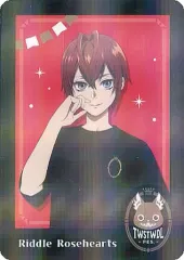 【中古】キャラカード リドル・ローズハート(ホロ) 「ディズニー ツイステッドワンダーランド Fes. 2023 ランダムカード ツイステッドワンダーランドフェスver.」