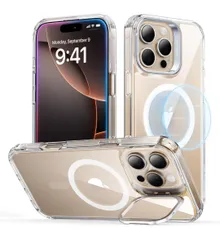 ★ESR iPhone 16 Pro ケース Magsafe対応 米軍MIL規格の保護 耐黄変 耐衝撃 隠れスタンド いPhone16Pro ケース 傷防止背面 iPhone16Pro対応 Classicシリーズ クリア