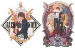 【中古】シール・ステッカー(キャラクター) 集合 ダイカットステッカー(2枚セット) 「DEATH NOTE」 画業30周年記念 小畑健展 NEVER COMPLETEグッズ