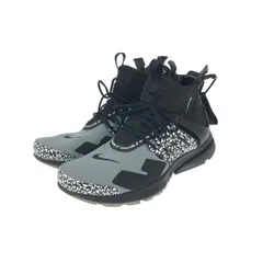 NIKE ナイキ×アクロニウム スニーカー/エアプレストミッド 表記サイズ:27  AH7832-001   ブラック/グレー メンズ / 240001155535