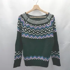 ◇ ⊇ apart by lowrys アパートバイローリーズ 混合 長袖 ニット サイズF ブラック系 レディース E  【1412260023214】