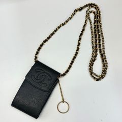 中古◎CHANELシャネル　スマホショルダーバッグ/シガーケース