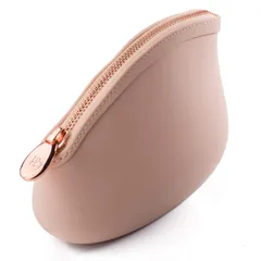 【色: Beige】10色 | | |ヴィーガン (ベージュ色) 化粧ポーチ レ