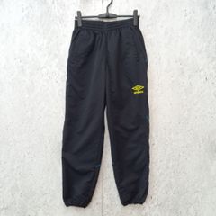 UMBRO アンブロ ピステパンツ ウインドブレーカー メッシュ裏地 防風 撥水 裾ファスナー ブラック ブルー イエロー Lサイズ ◎、◇〇☆