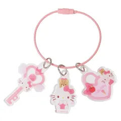 【メール便】ハローキティ キーリング エンジェルワイヤーキーリング サンリオ ティーズファクトリー キーホルダー キャラクター グッズ 