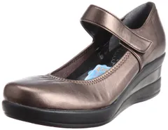 美脚 厚底 コンフォートシューズ レディース 靴 パンプス 痛くない ストラップ FIRST CONTACT/ファーストコンタクト nc39046 24.5cm ブロンズ（）