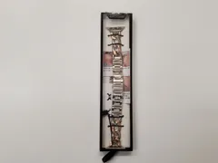 ★Royce&Roland Apple watch チェーンバンド バタフライバックル おしゃれ アップルウォッチ 時計 バンド  (38mm 40mm 41mm  シルバー/ピンクゴールド)