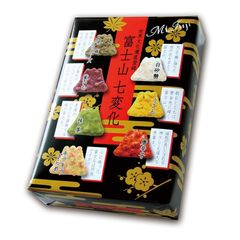 せんべいラボ 富士山七変化 富士山せんべい (箱 せんべいラボ 富士山七変化 富士山せんべい 30枚入)