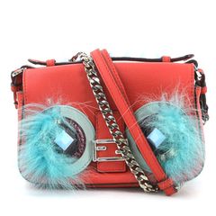 フェンディ FENDI  斜め掛けショルダーバッグ マイクロダブルバゲット 8M0371-9F9