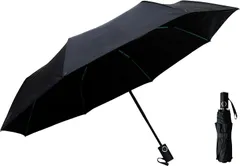 mono select 折りたたみ傘 日傘 晴雨兼用 UVカット 遮光 ワンタッチ自動開閉(ブラック)