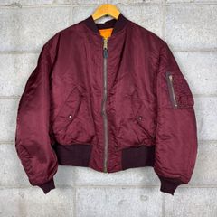 ALPHA MA-1 フライトジャケット アルファ サイズ メンズ L ミリタリー 古着 b25020916