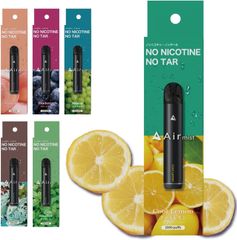 【公式】Air mist  クールレモン  約2,000パフ エアーミスト べイプ 持ち運び シーシャ ポケット vape 使い捨て 電子タバコ