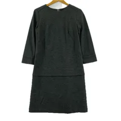 UNTITLED アンタイトル   長袖ワンピース size2/グレー
