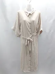 ◇ ⊇ ZARA ザラ 半袖 ロングカーディガン サイズEUR S ベージュ系 レディース E  【1502030004670】