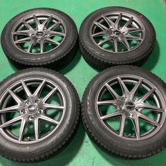 現行プリウス スタッドレス シビラ 17インチ 17インチ 6.5j +40 PCD114.3 ブリヂストン VRX2 195/60R17 2023年